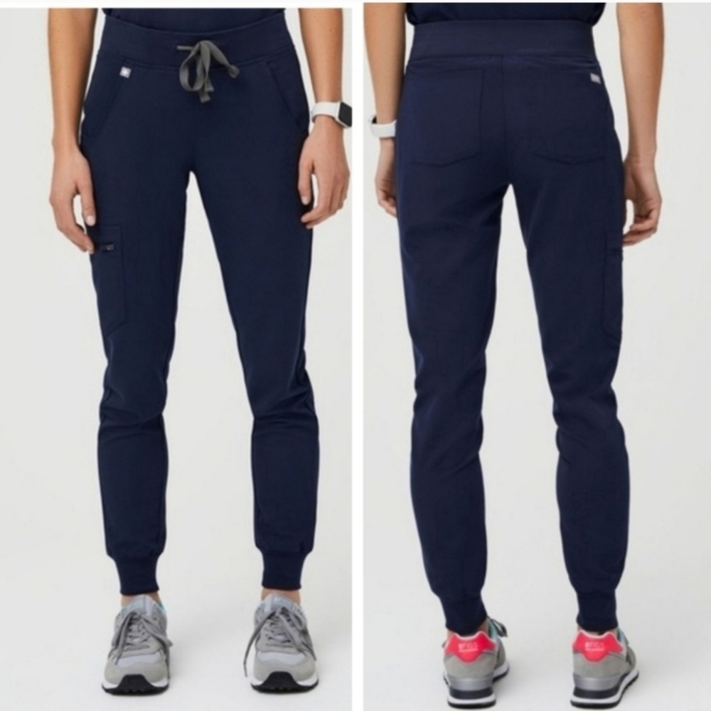 Figs Zamora jogger scrub pants Navy Small Tall